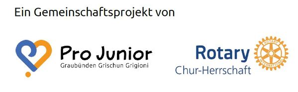 Logo Gemeinschaftsprojekt Pro Junior und Rotary Chur Herrschaft
