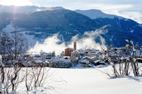 Lantsch Winter Dorf